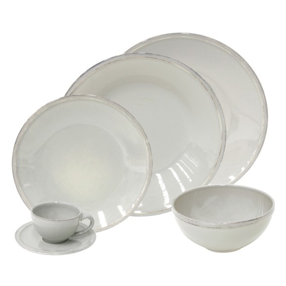 Set Vajilla de 30 Piezas con Taza y Platillo para Caf Friso