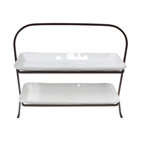 Tiered Stand with Two Trays Nova