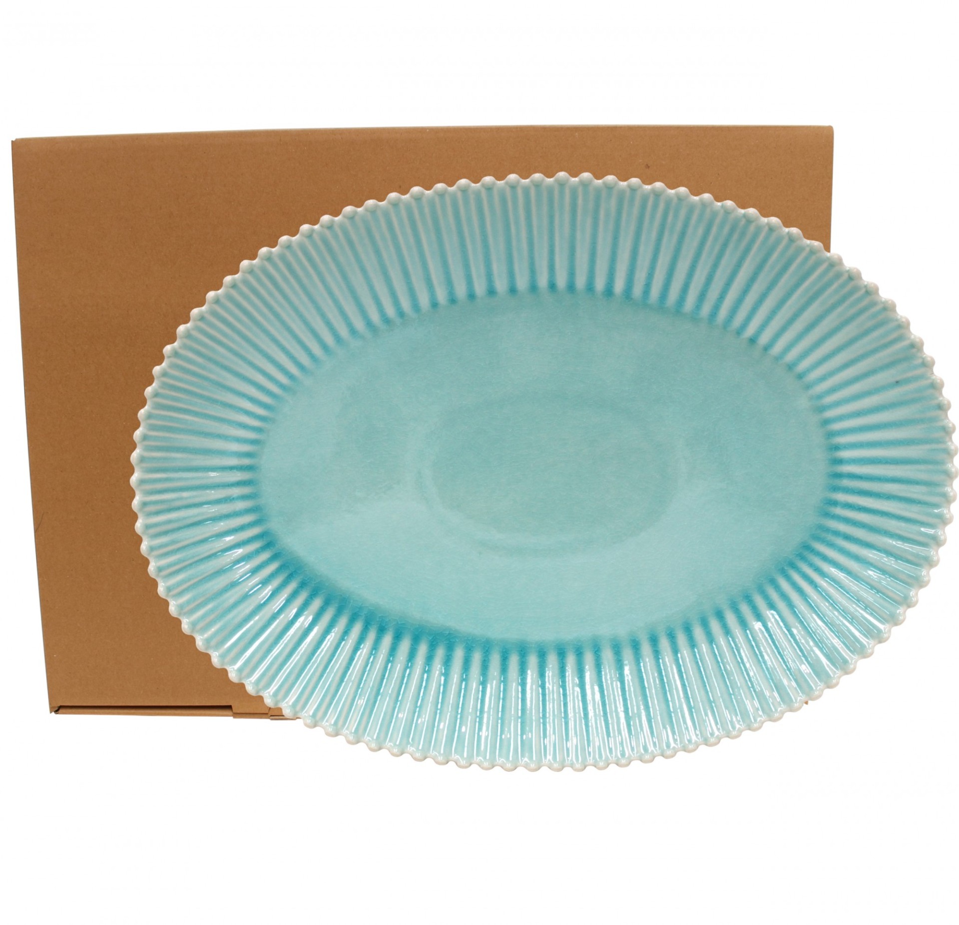 GIFT OVAL PLATTER 50 PEARL