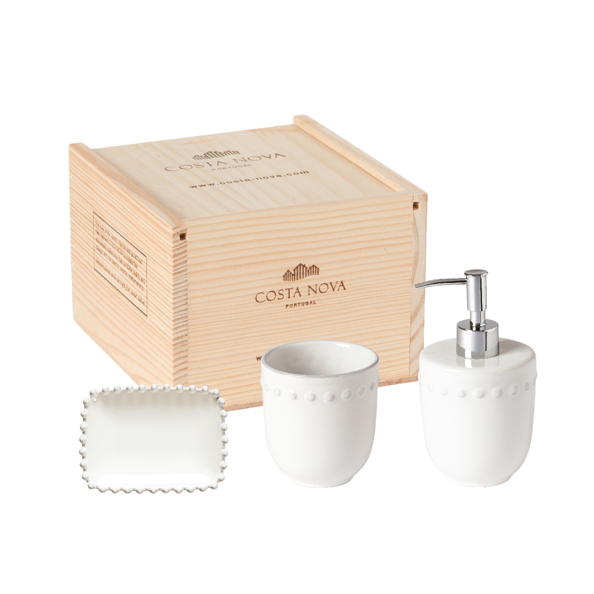 Gift set 3 pices PEARL BATH