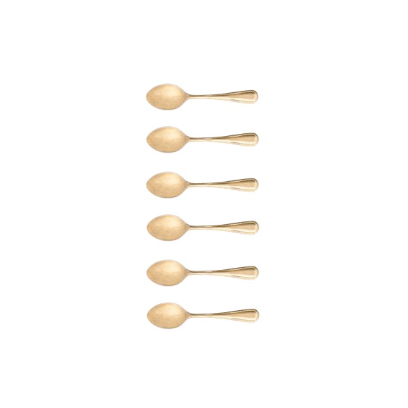Coffee Spoon 6 Pieces Set Ancestral