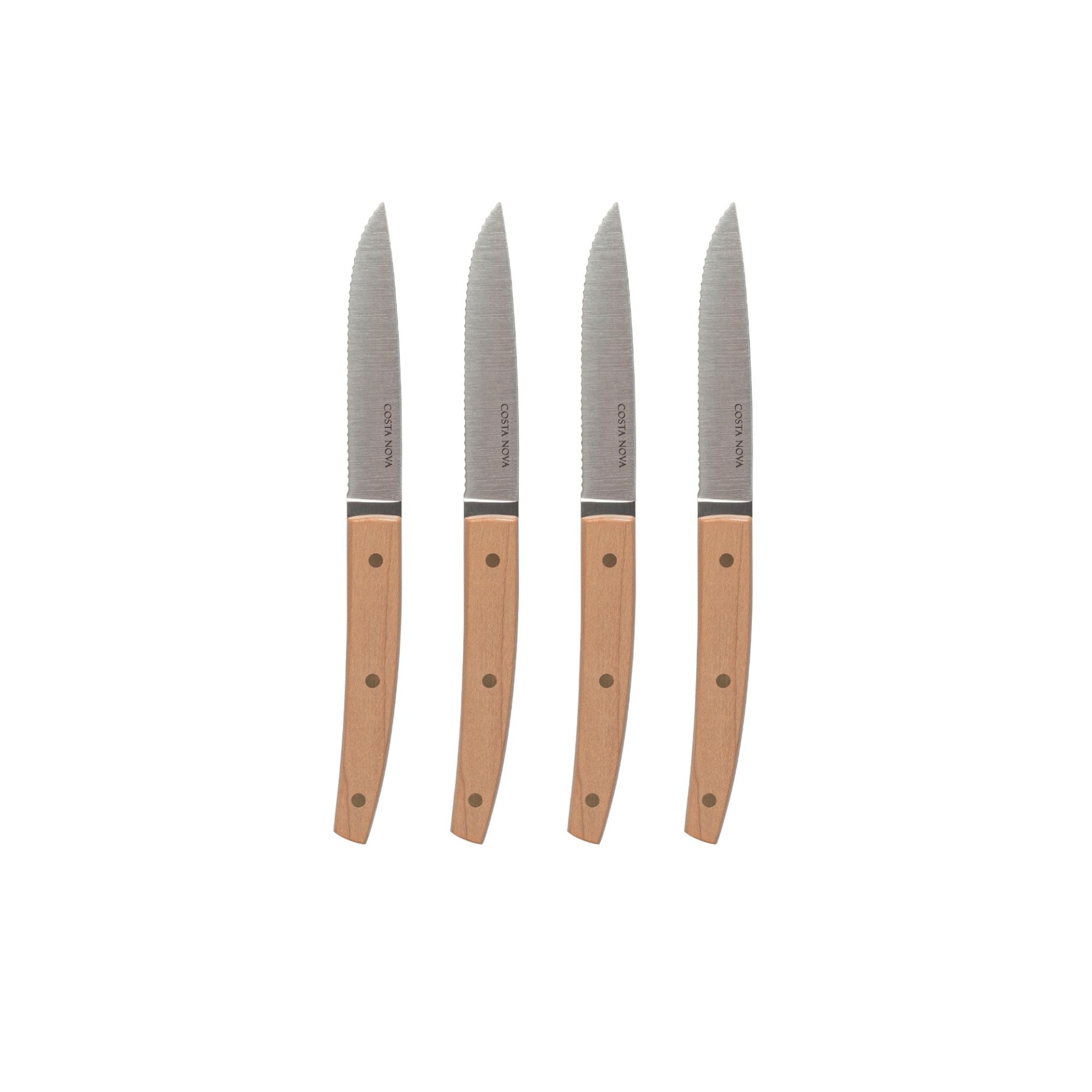 Set 4 Facas de Bife Maple Steak Knives