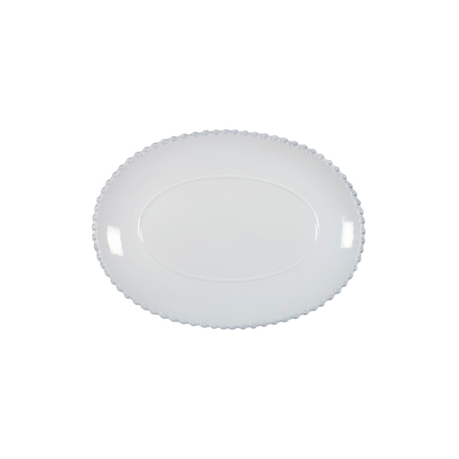 Small Oval Platter Pearl