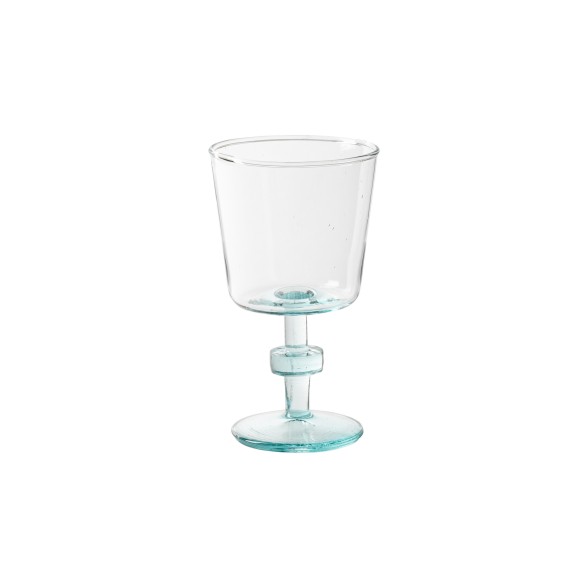 Set 6 Wine Glasses Recycled Glass Liso