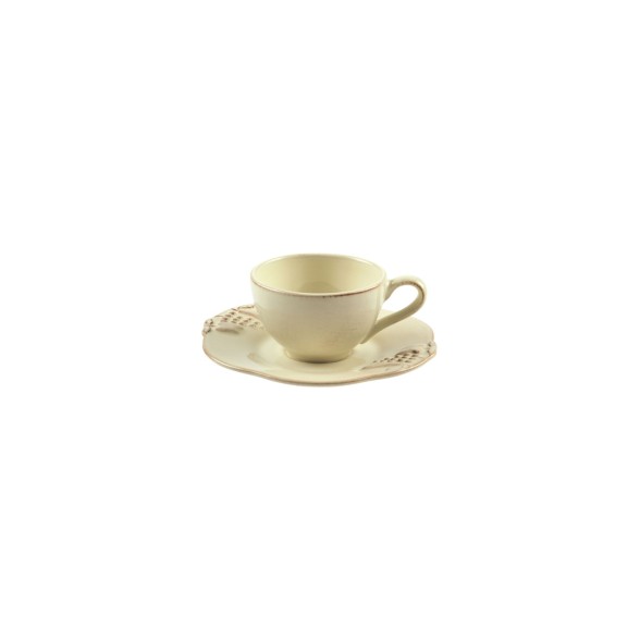 Coffee Cup and Saucer Madeira Harvest by Casafina