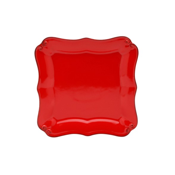 Square Dinner Plate Vintage Port by Casafina