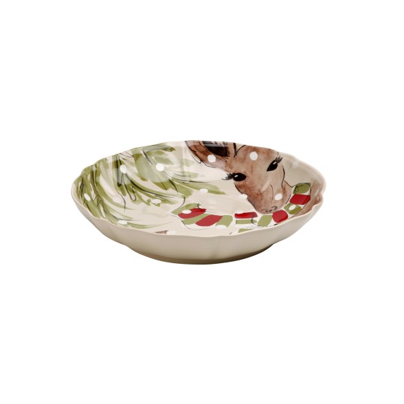 Pasta / Serving Bowl Deer Friends by Casafina