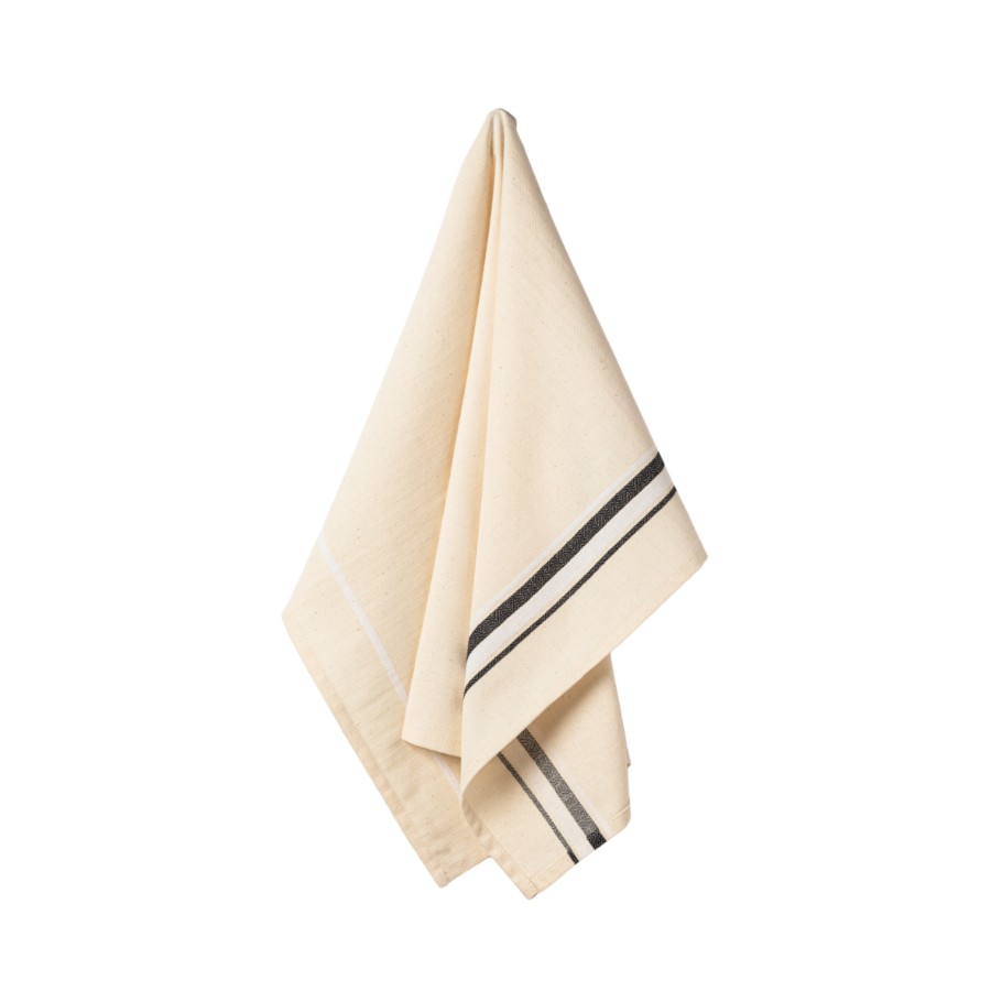 Set 2 Torchons de Cuisine Kitchen Towels - French Stripe by Casafina