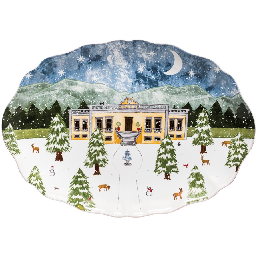 Large Oval Platter 50 The Nutcracker by Casafina