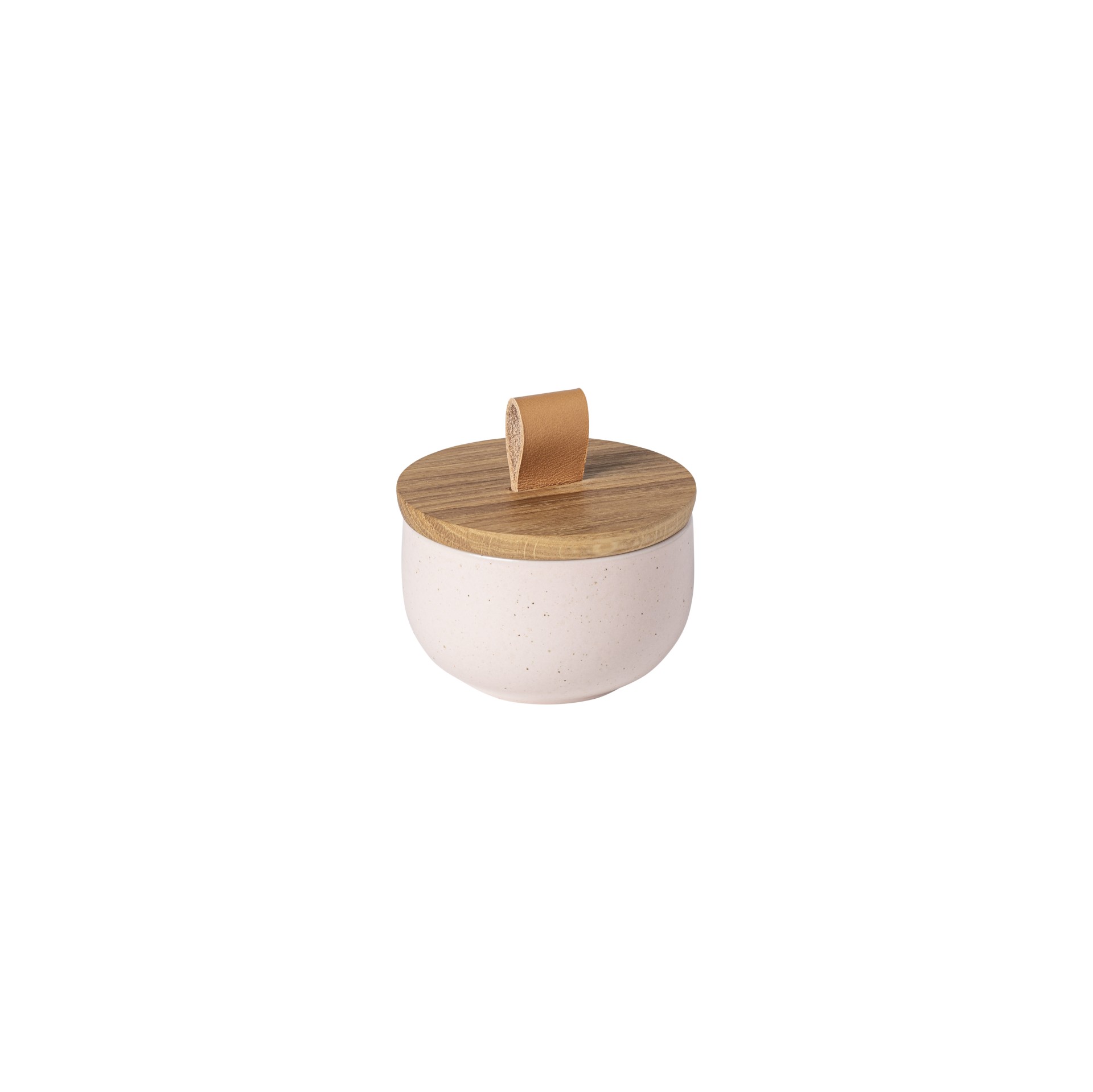 Salt Cellar with Wood Lid Pacifica by Casafina