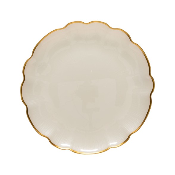 Glass Scallop Charger Plate Francesca by Casafina