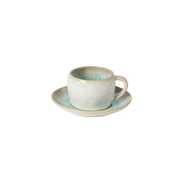 Tea Cup and Saucer Eivissa by Casafina