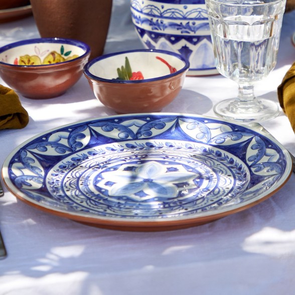 Assiette  Dner Alentejo Terracota by Casafina