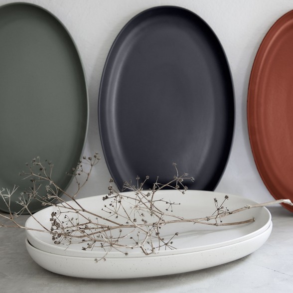 Large Oval Platter Pacifica by Casafina