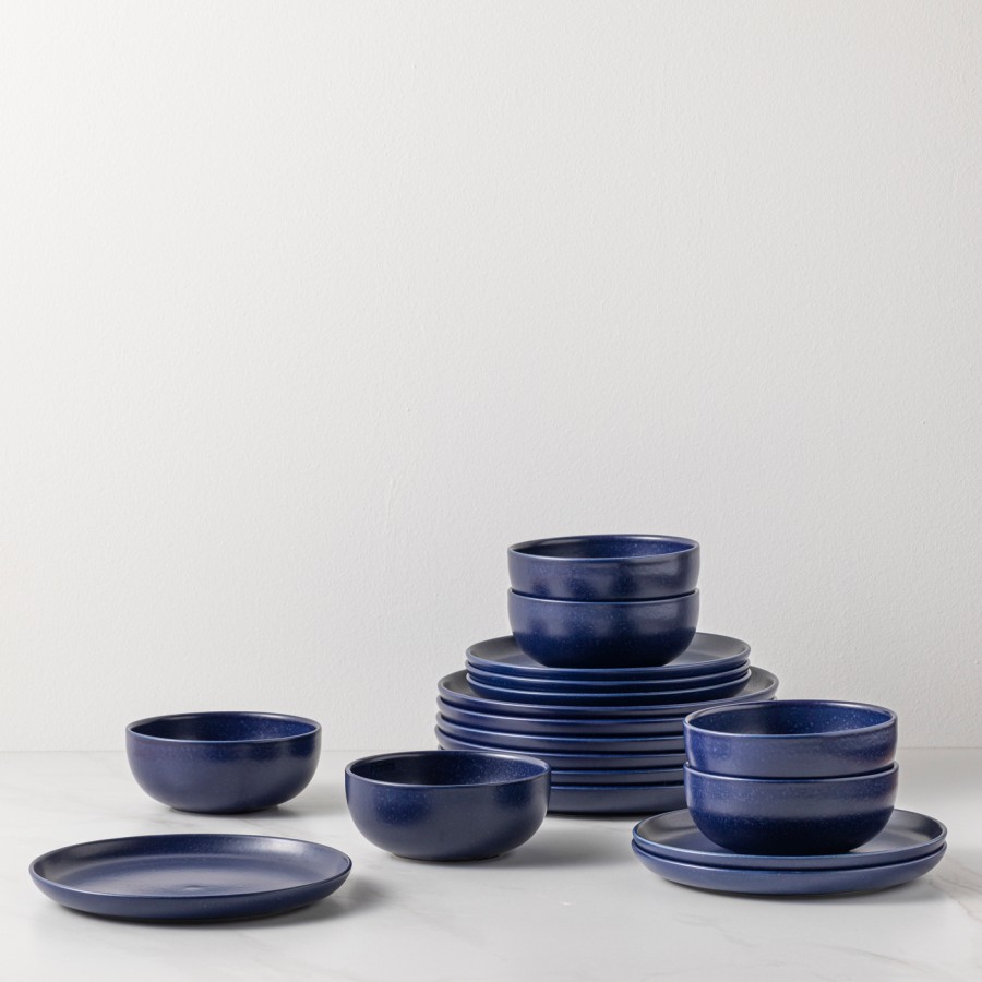18 Pieces Place Setting with Bowl Pacifica by Casafina