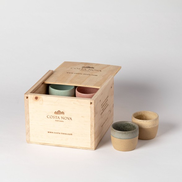 Gift Box 8 Espresso Cups Arenito