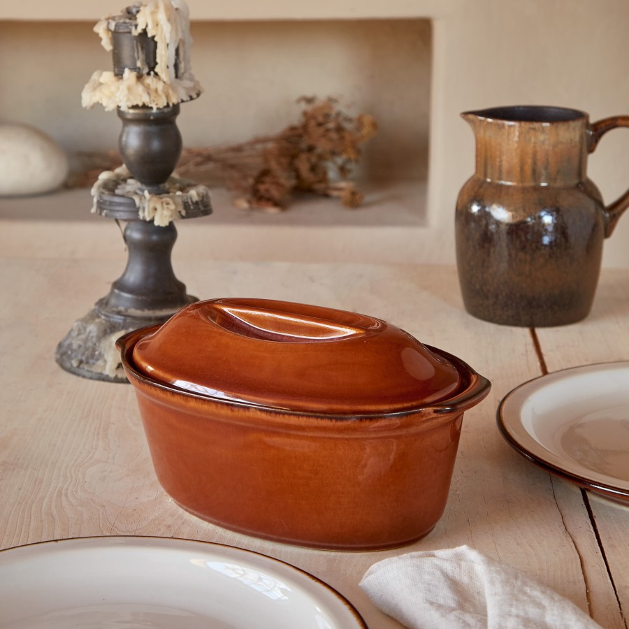 Oval Covered Casserole Poterie by Casafina