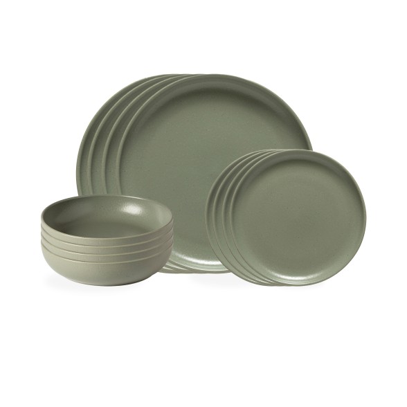 12-piece Dinnerware Set with Pasta Plate Pacifica by Casafina