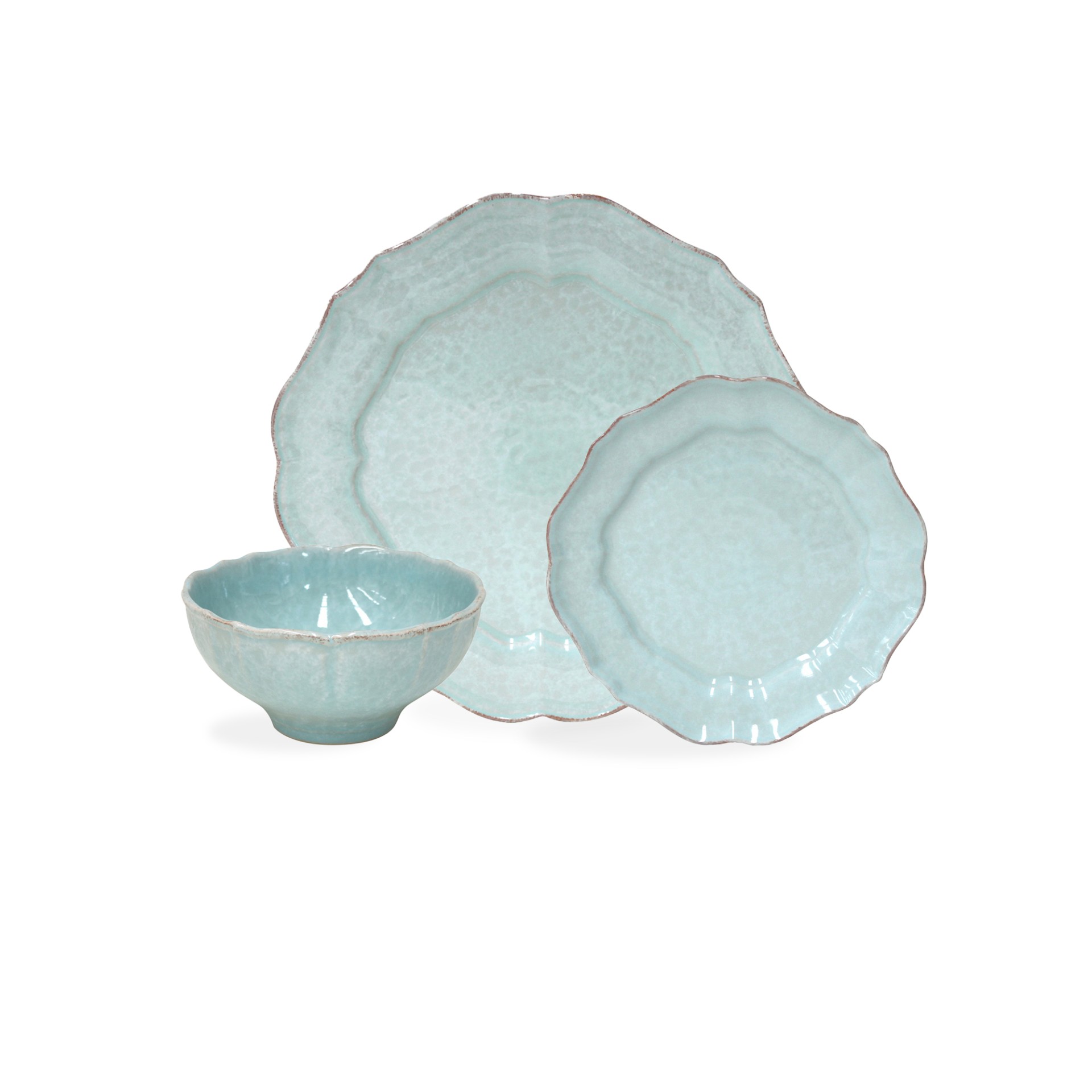 Set Vajilla de 12 Piezas con Bowl Impressions by Casafina