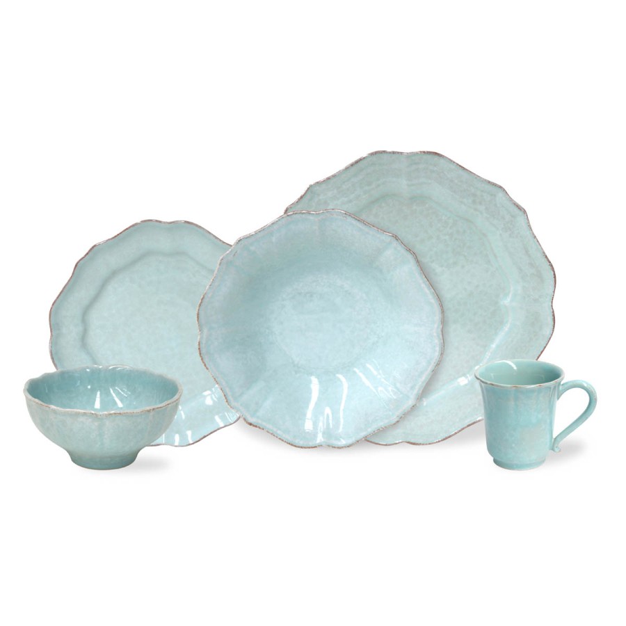 30-piece Dinnerware Set with Mug Impressions by Casafina