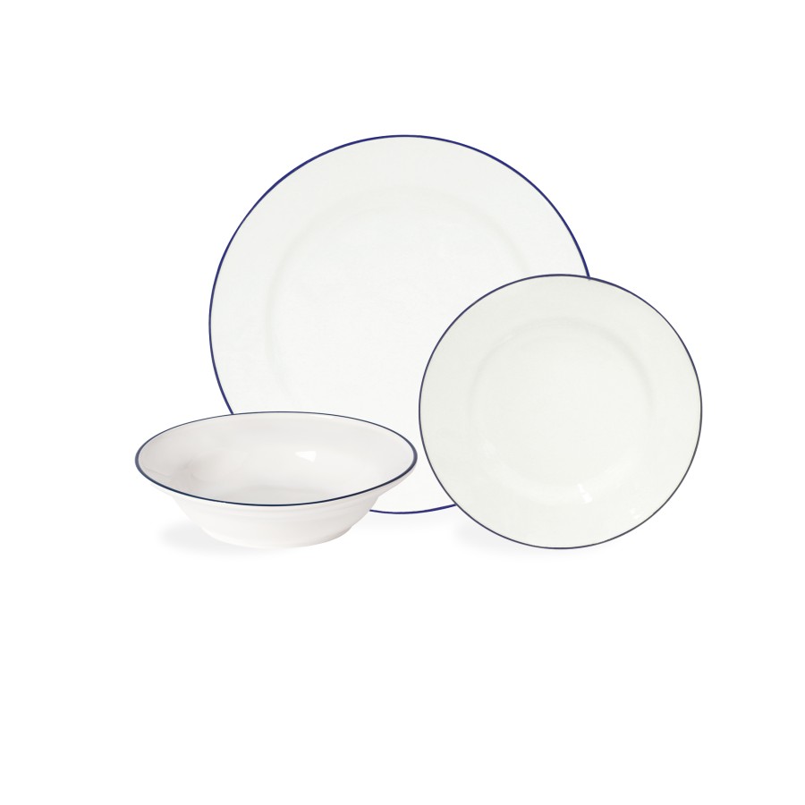 Set Vajilla de 12 Piezas con Plato Hondo Beja