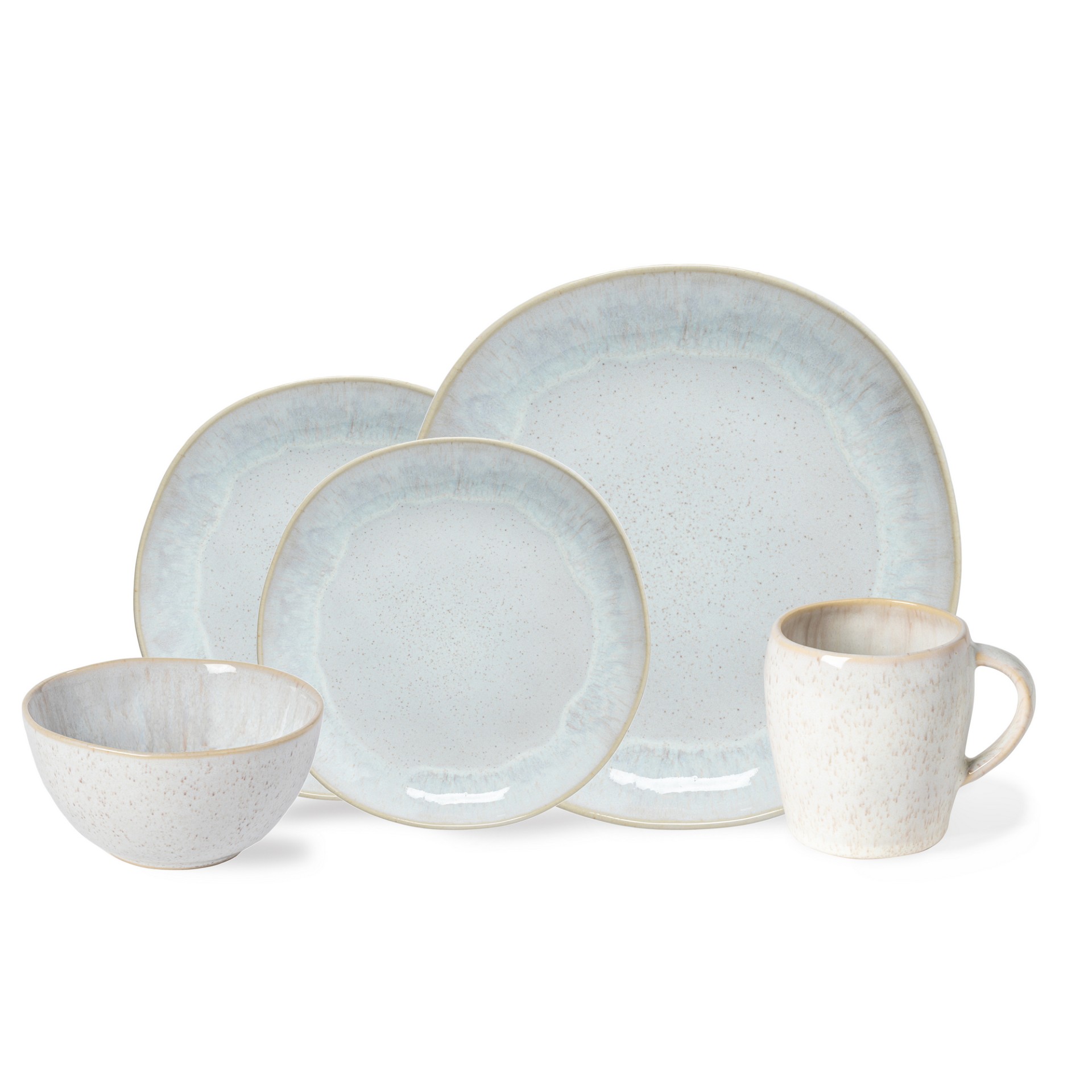 30 Piece Place Setting with Mug Eivissa by Casafina