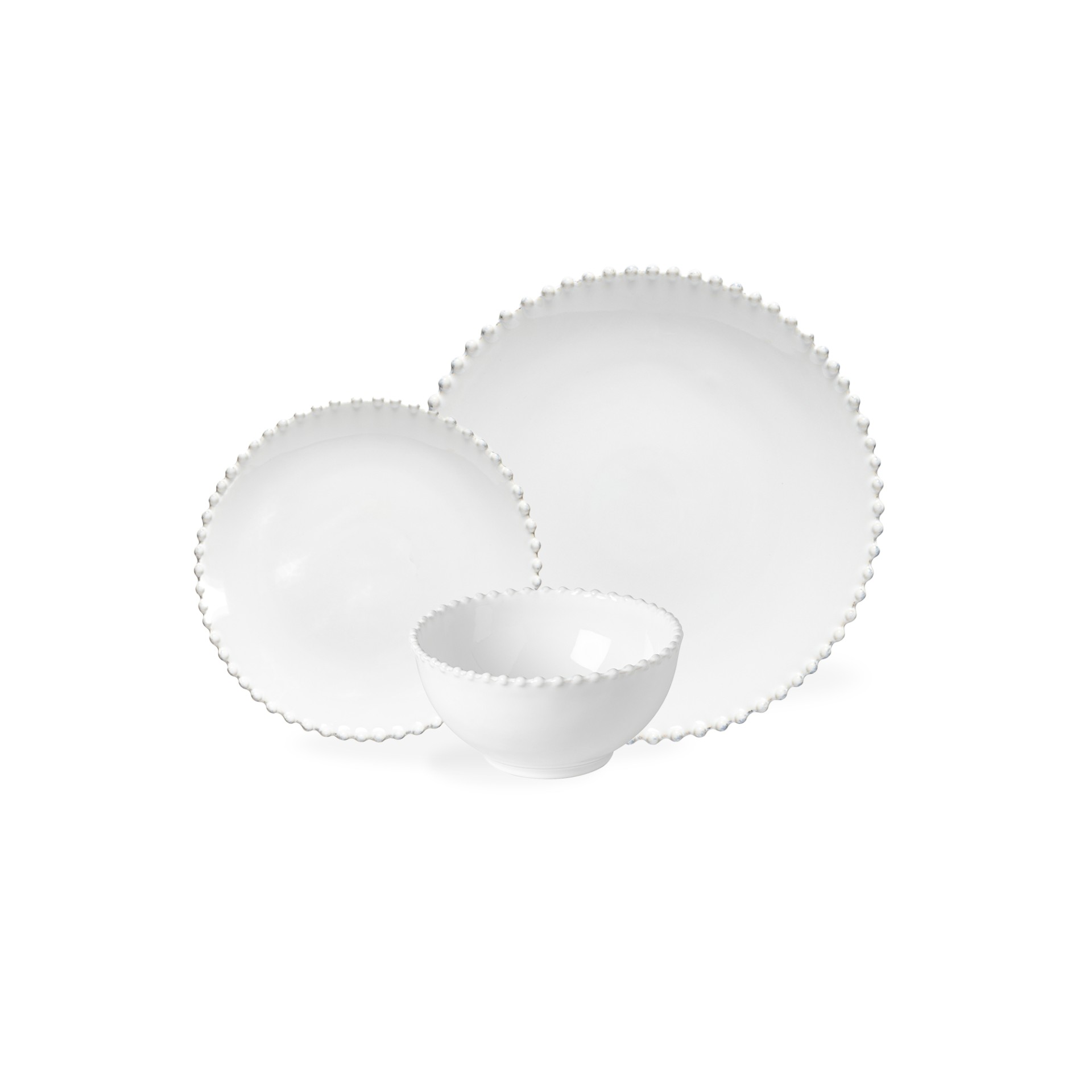 12 Piece Place Setting with Bowl Pearl