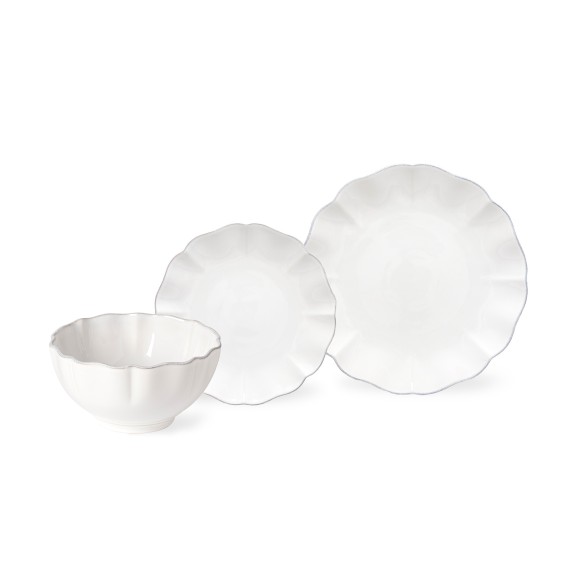 Set Vajilla de 12 Piezas con Bowl Rosa