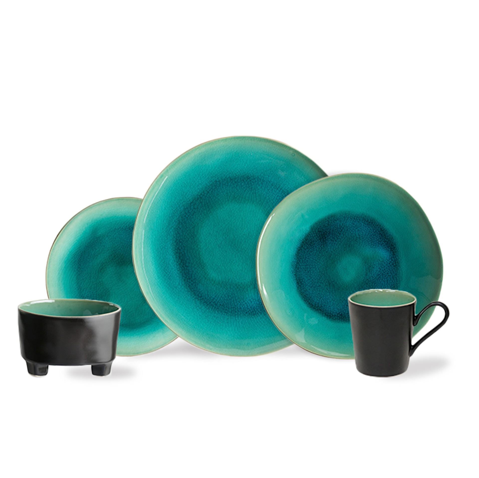 Set Vajilla de 30 Piezas con Taza Riviera