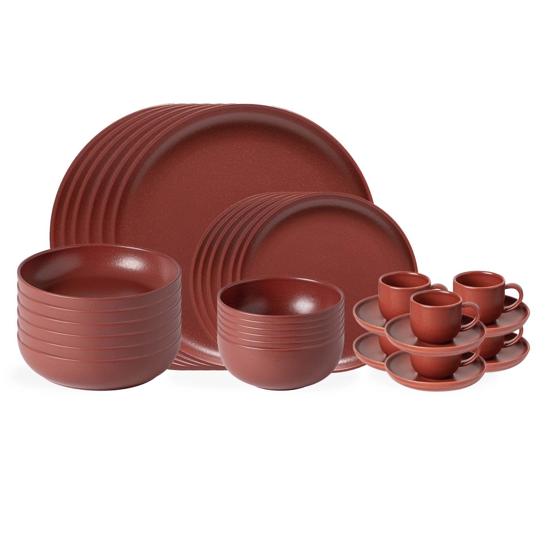 30-piece Dinnerware Set with Coffee Cup Pacifica by Casafina