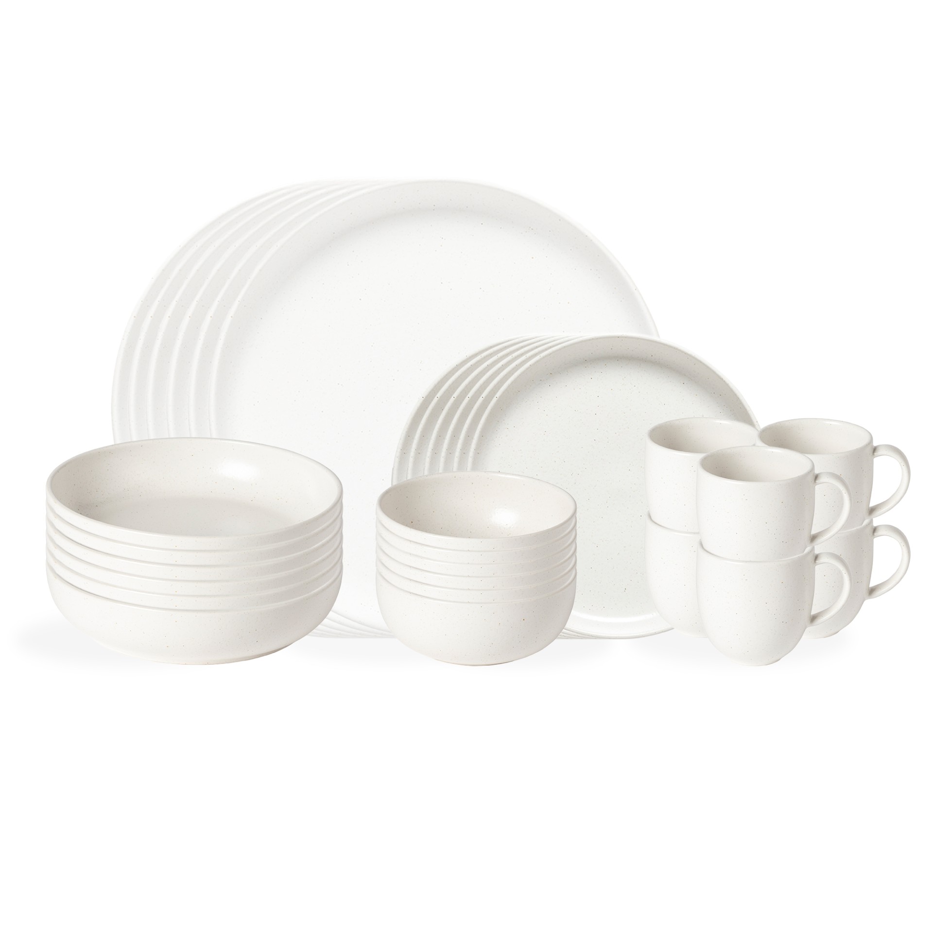 30-piece Dinnerware Set with Mug Pacifica by Casafina