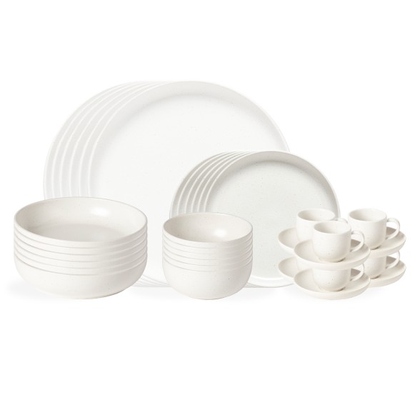 Set Table 30 Pices avec Tasse et Soucoupe  Caf Pacifica by Casafina