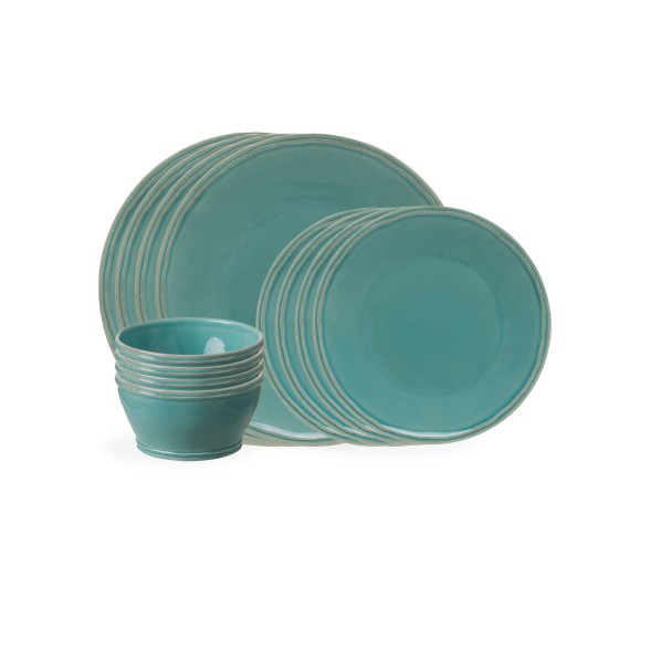 12 Piece Place Setting with Bowl Fontana by Casafina