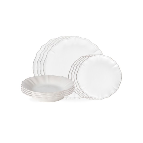 Set Vajilla de 12 Piezas con Plato Hondo Alentejo