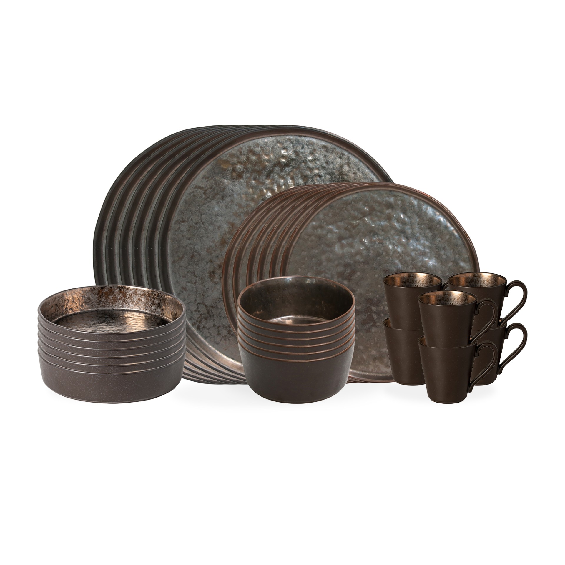 Set 30 Peas de Mesa com Caneca Lagoa