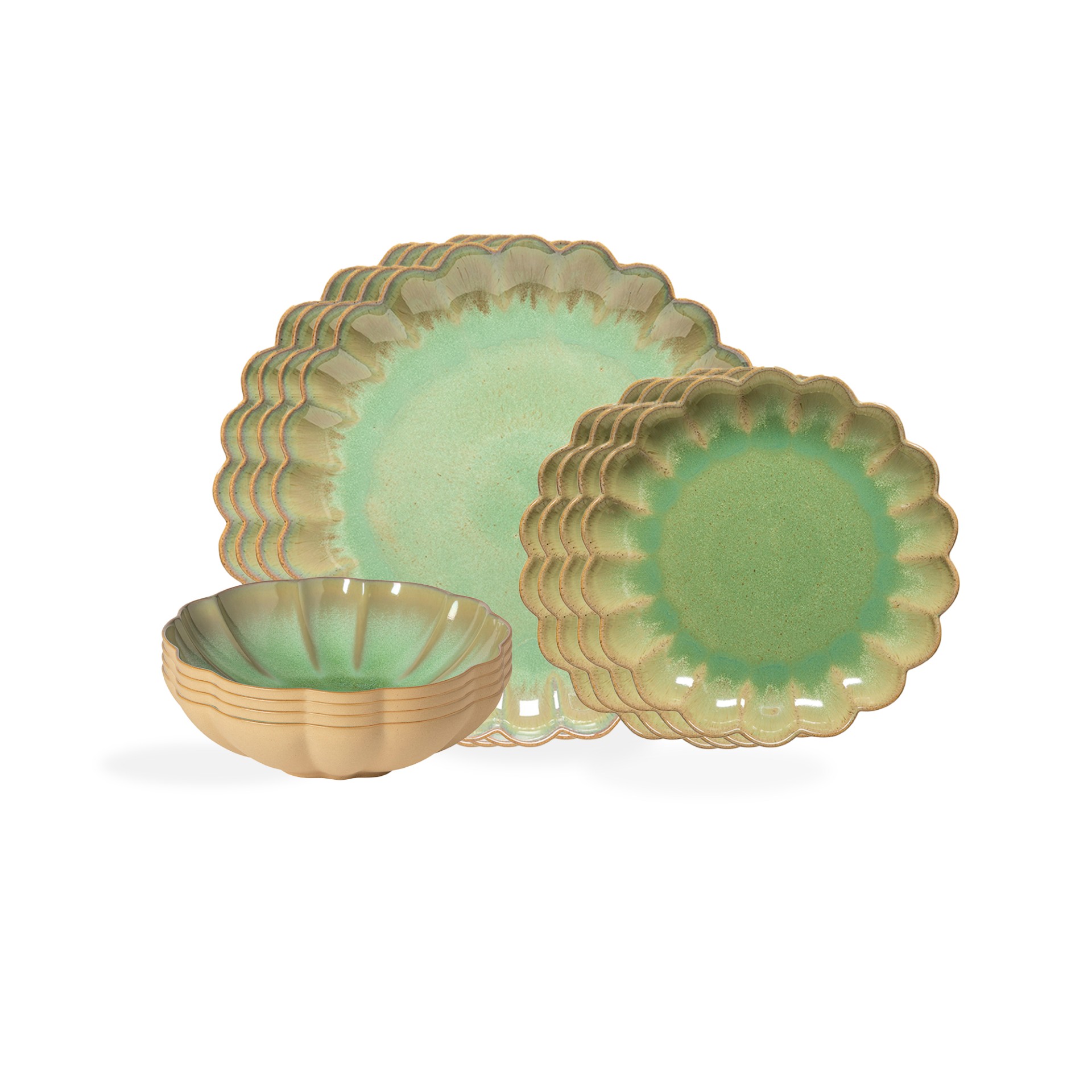 12 Piece Place Setting with Pasta Plate Marrakesh