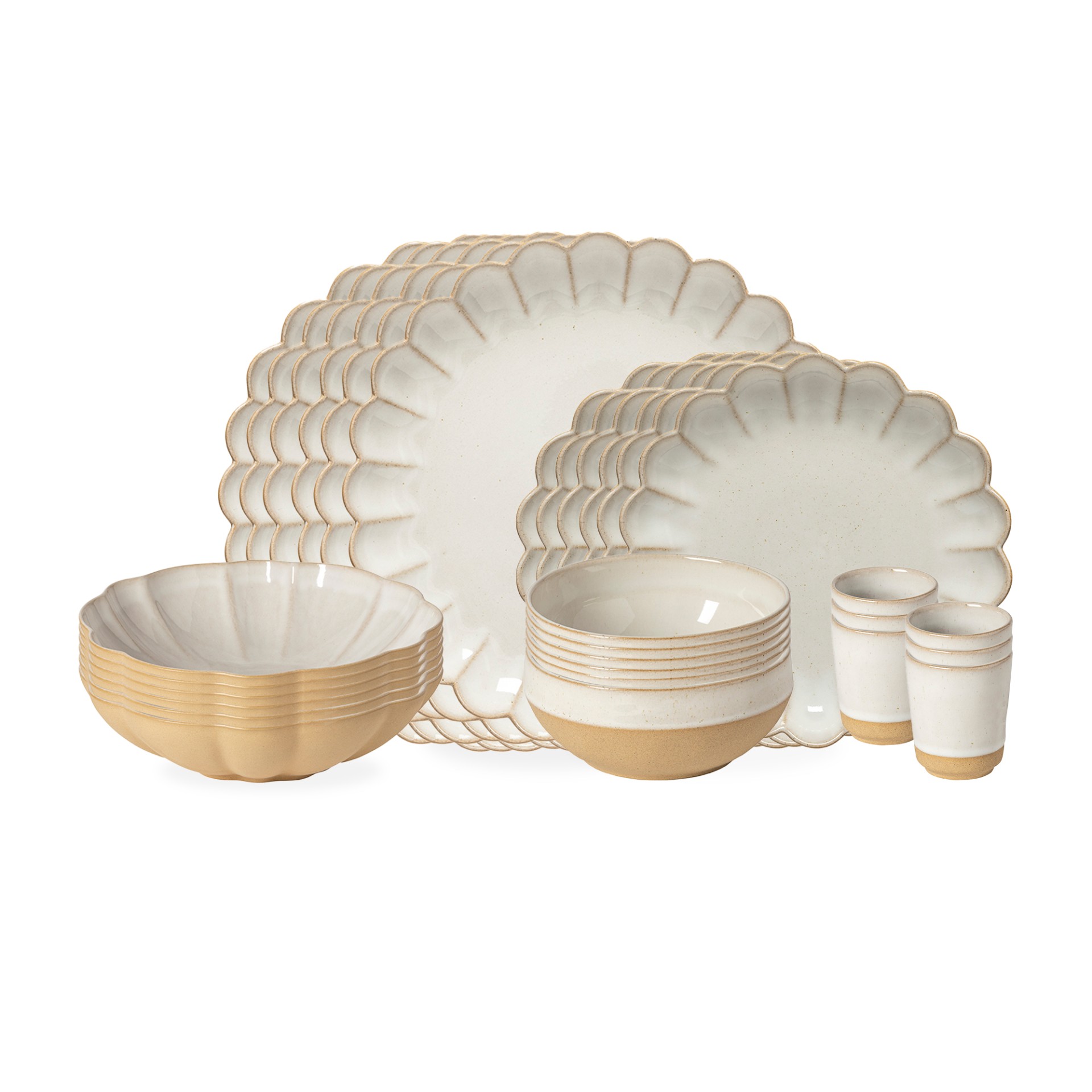 30-piece Dinnerware Set with Coffee Cup Marrakesh