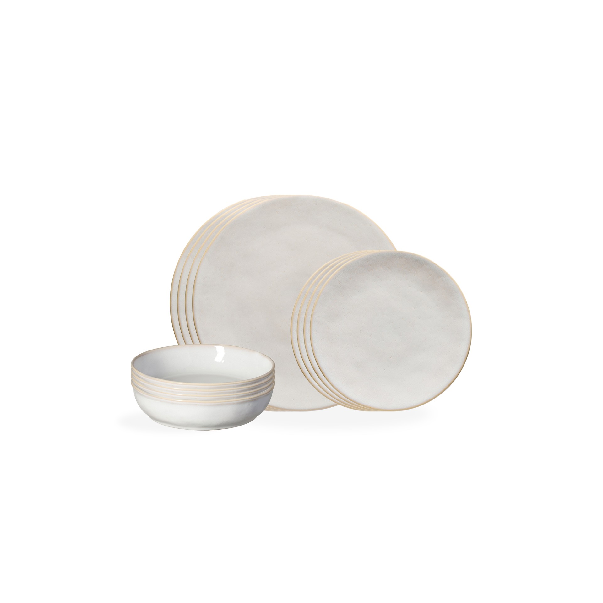 12-piece Dinnerware Set with Pasta Plate Roda