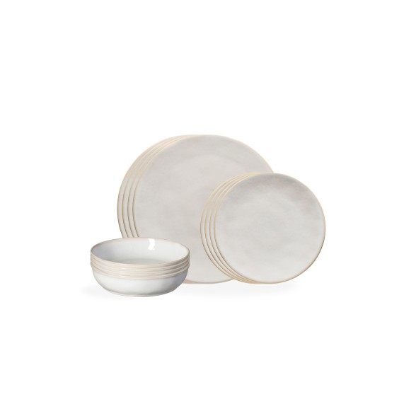 Set Table 12 Pices avec Assiette  Ptes Roda