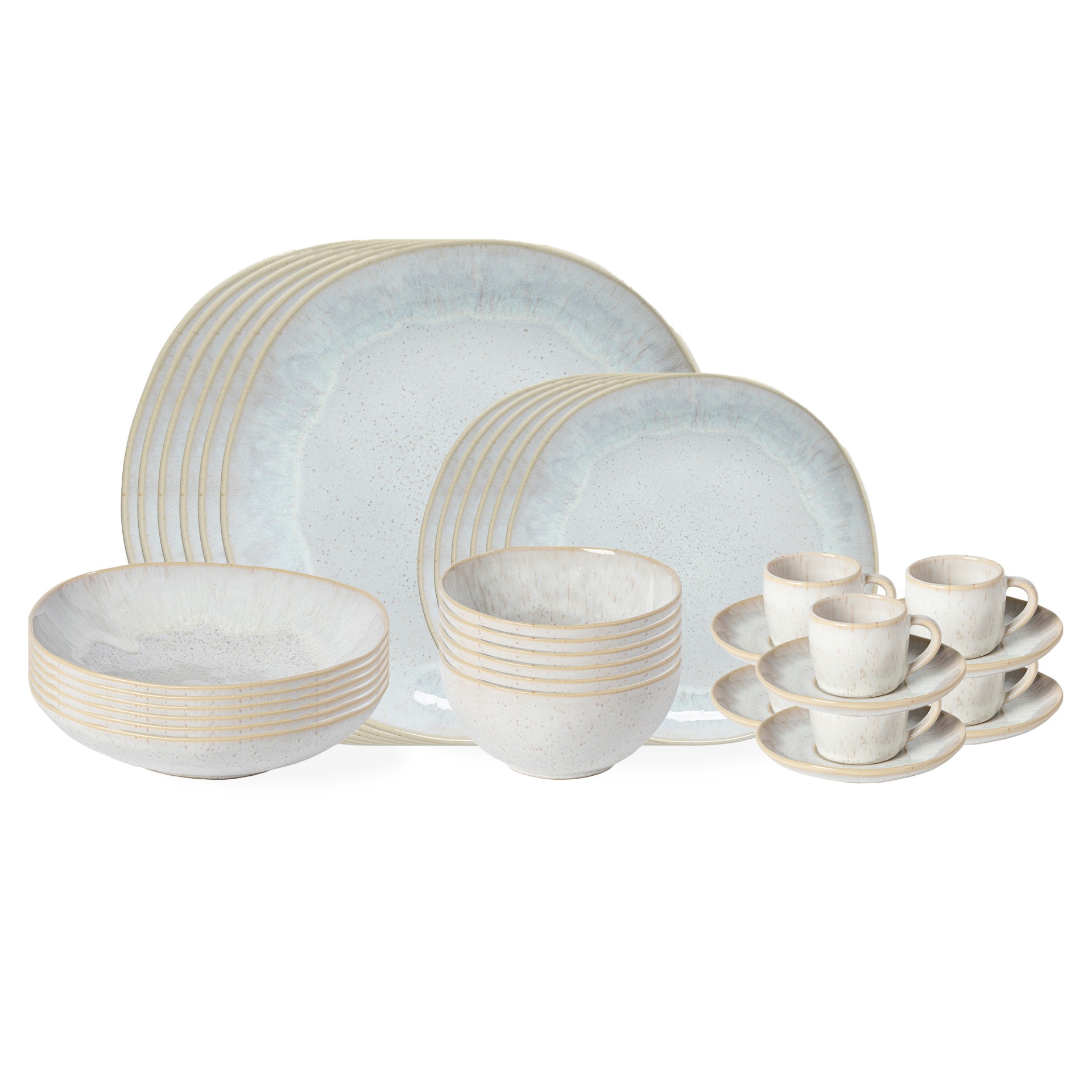 30-piece Dinnerware Set with Coffee Cup Eivissa by Casafina