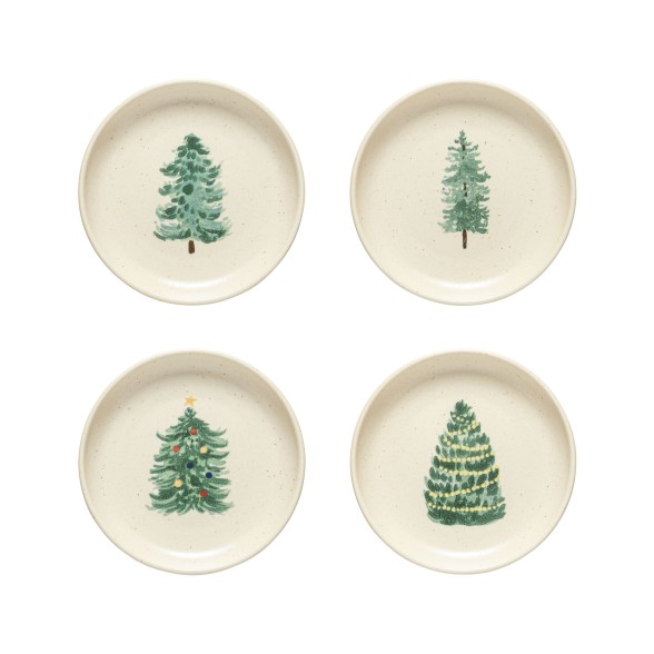 Set 4 Appetizer Plates Pacifica by Casafina