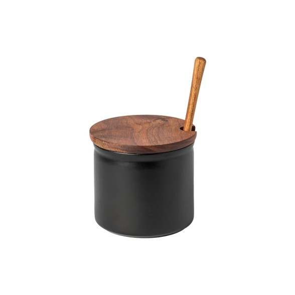 Olives Canister with Wood Lid and Scoop Boutique