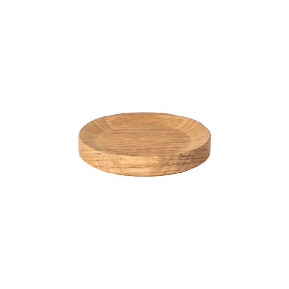 Large Oak Wood Lid / Pillow Plate Coastland