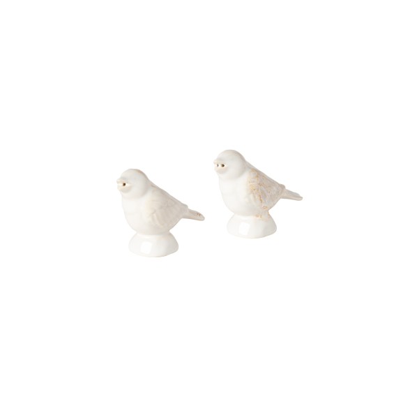 Salt and Pepper Shaker Sparrow Taormina, Casafina by COSTA NOVA