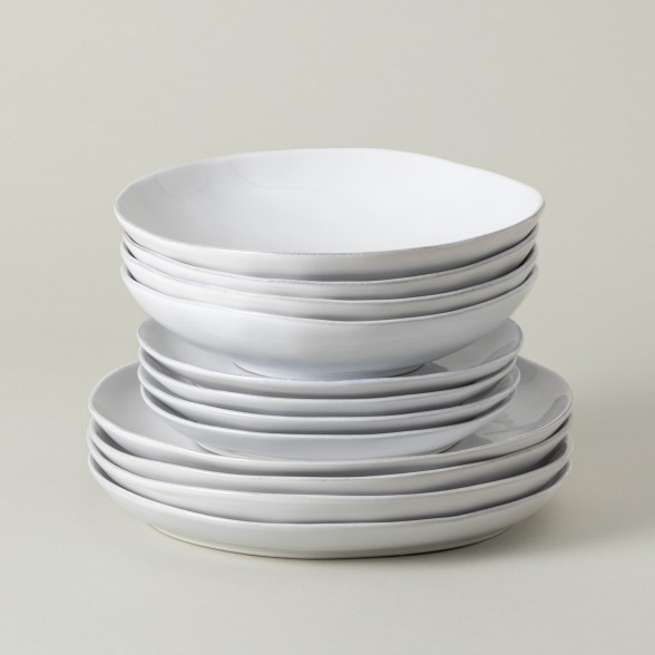 12-piece Dinnerware Set with Pasta Plate Livia