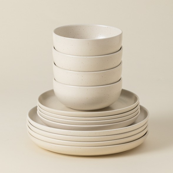 12-piece Dinnerware Set with Bowl Pacifica, Casafina by COSTA NOVA