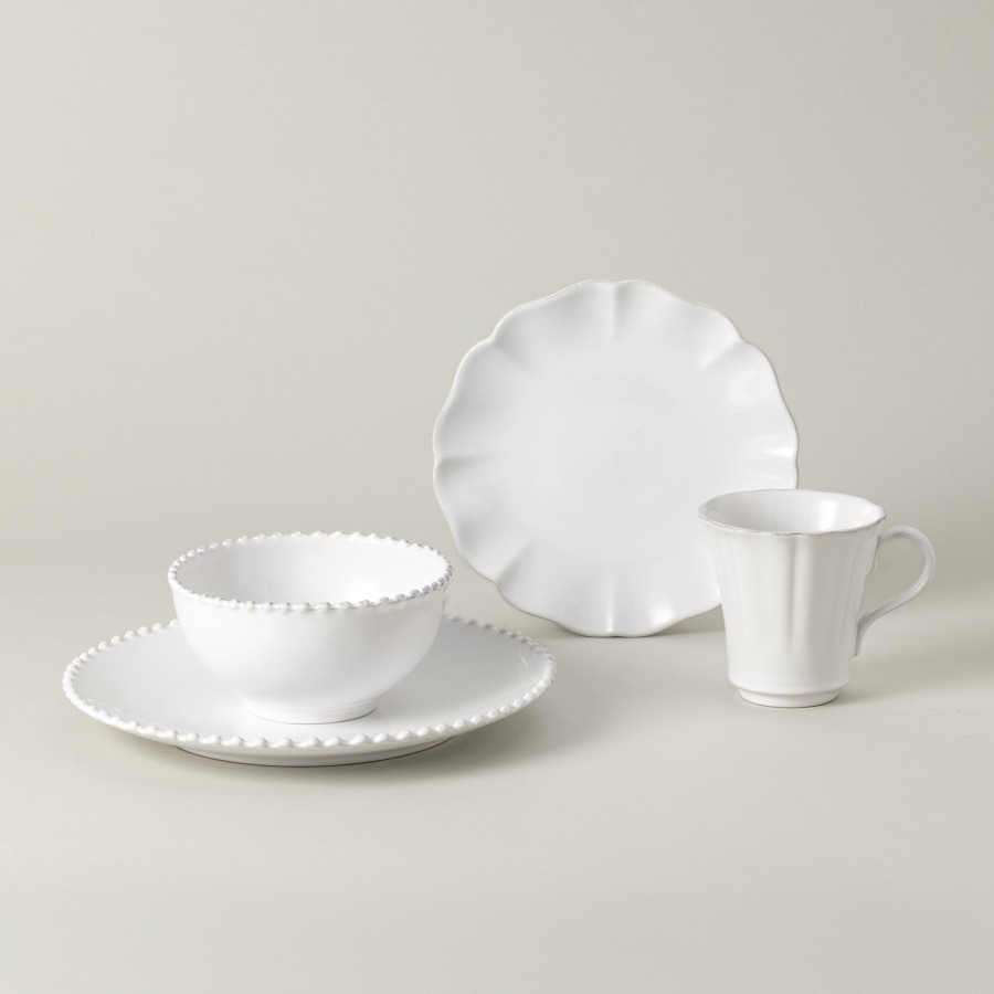 4-piece Dinnerware Set Pearl & Rosa