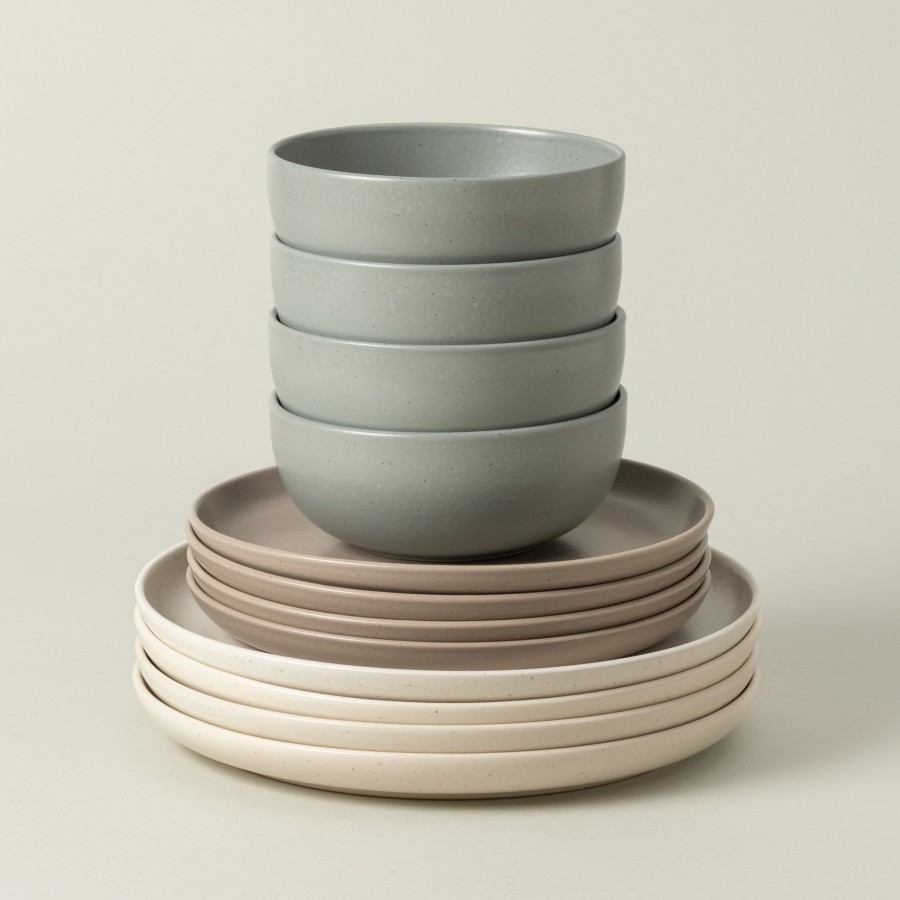 12-piece Dinnerware Set with Bowl Pacifica, Casafina by COSTA NOVA