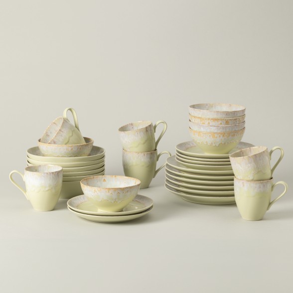 30-piece Dinnerware Set with Mug Taormina