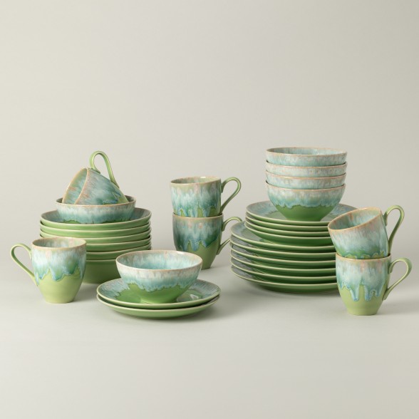 30-piece Dinnerware Set with Mug Taormina